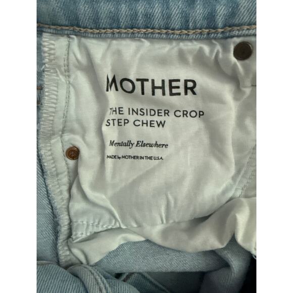 MOTHER The Insider Crop Step Chew in Mentally Elsewhere Size 23 - Picture 6 of 11
